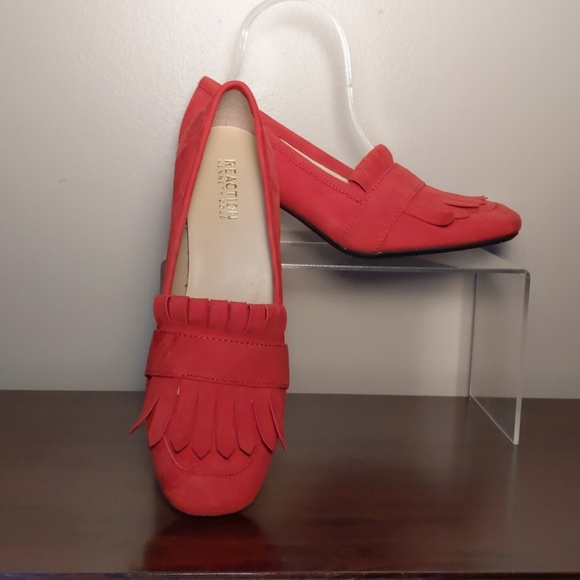 Kenneth Cole Reaction Shoes - Kenneth Cole Red Suede Loafer